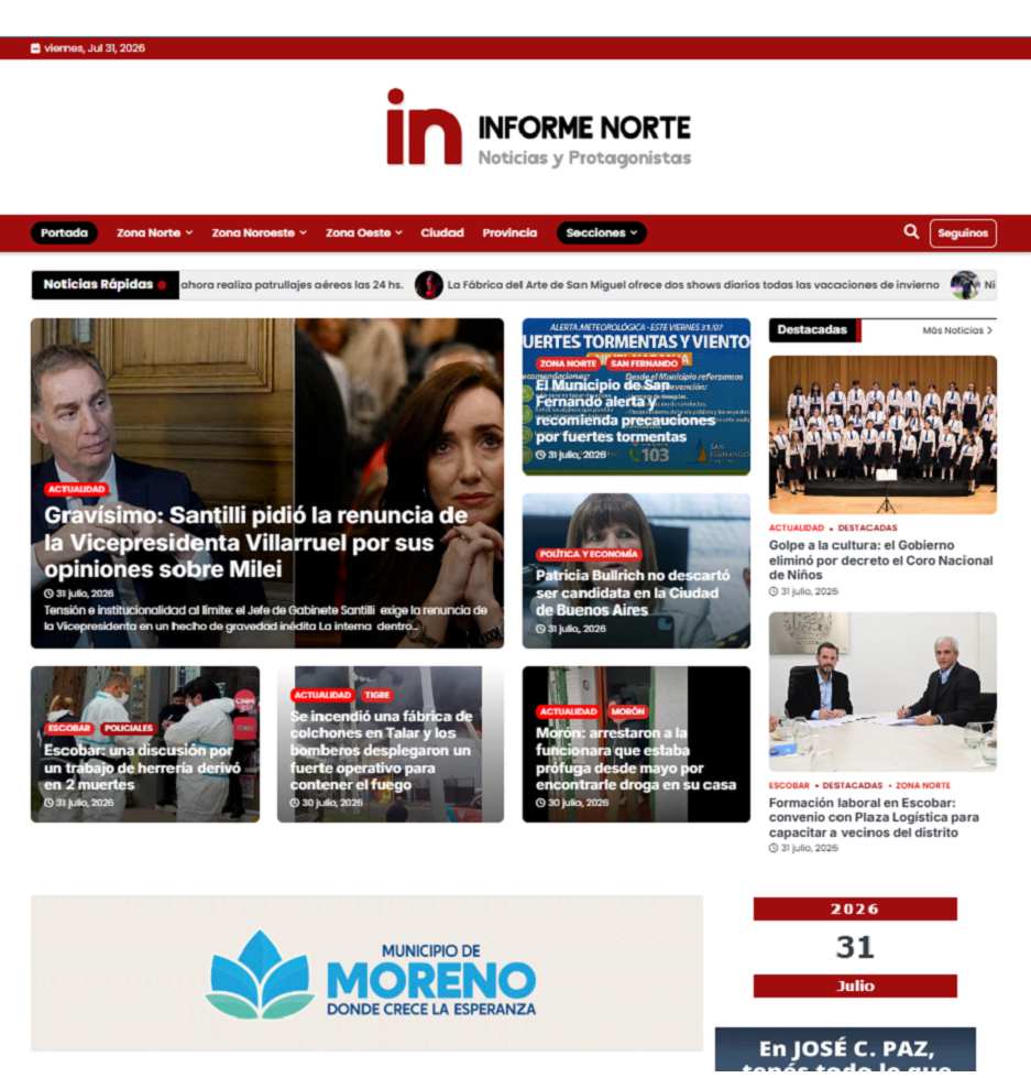 Informe Norte Portal