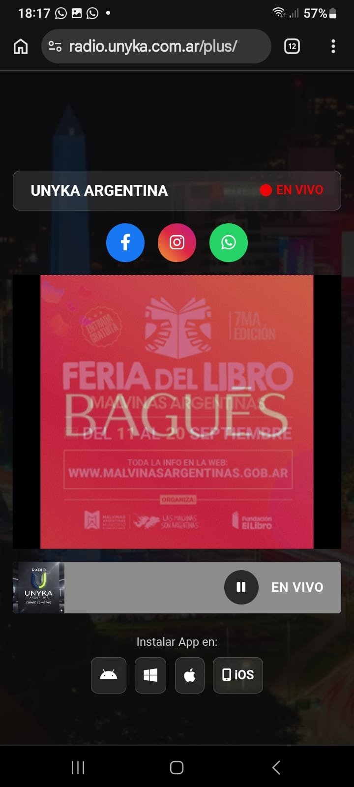 Radio Unyka con Publicidad