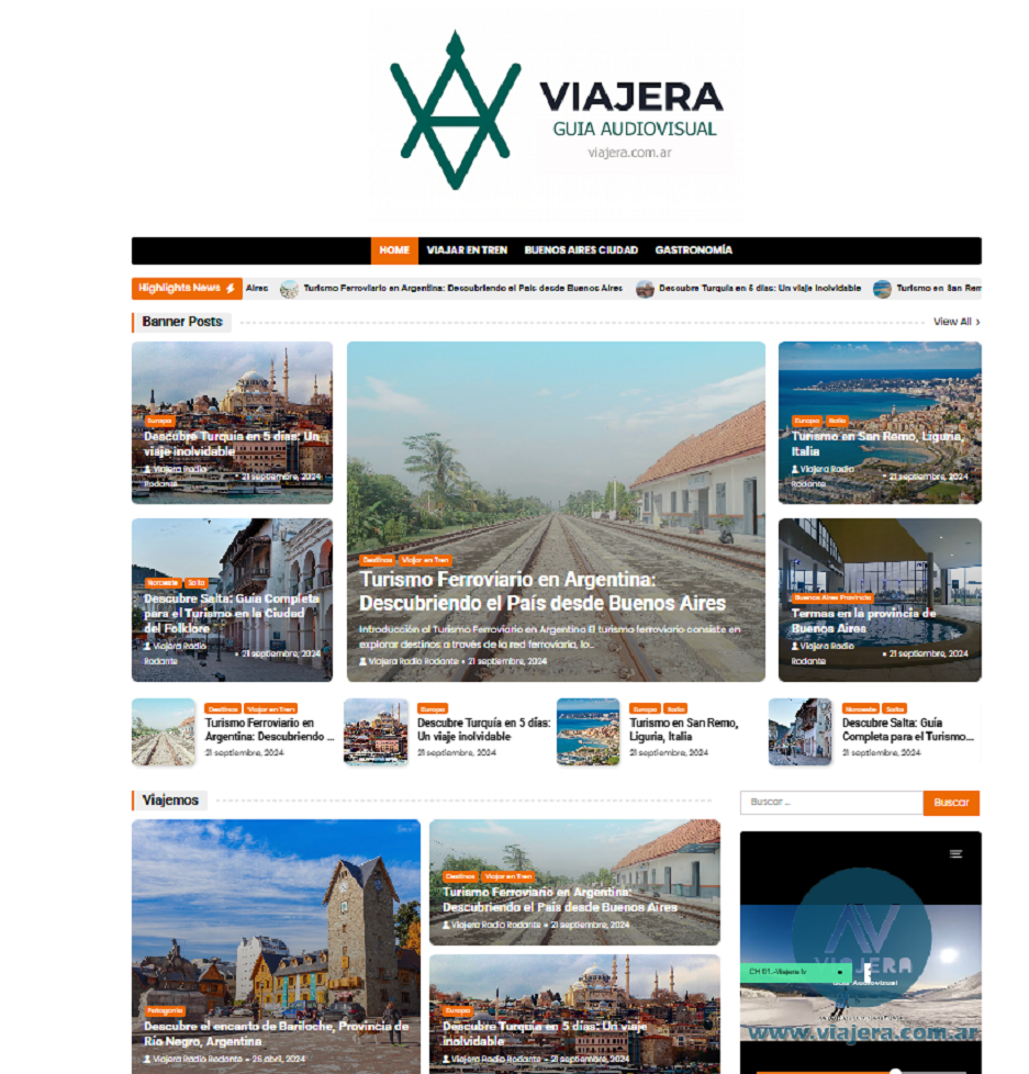 Viajera Web Portal